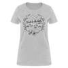 Women's I look to the hills T-Shirt - heather gray