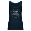 Women’s Praise God Tank - deep navy