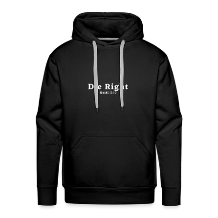 Die Right in Meekness Hoodie - black
