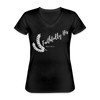 Women's Faithful V-Neck - black