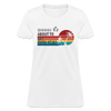Women's "Biblical Sunlover" Christian T-Shirt - white
