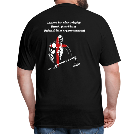 Defender of the oppressed.  Viking edition - black